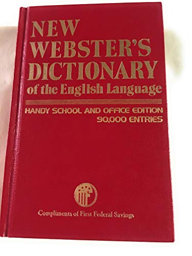 Stock image for New Webster's Dictionary of the English Language for sale by ThriftBooks-Atlanta