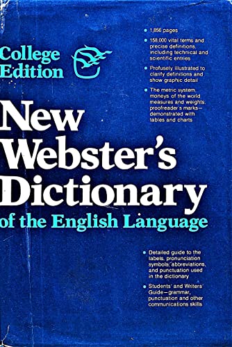 9780832600357: New Webster's Dictionary of the English Language