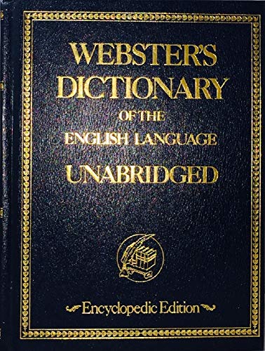 Stock image for Webster's New Universal Dictionary of the English Language - Unabridged, Thumb Indexed for sale by Wonder Book