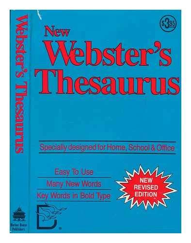 Imagen de archivo de New Webster's vest pocket thesaurus a la venta por SecondSale