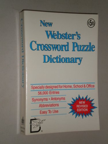 NEW WEBSTER'S CROSSWORD PUZZLE DICTIONARY