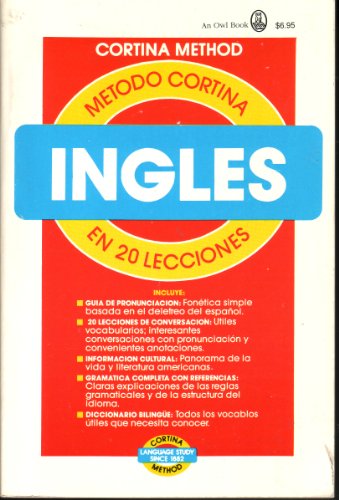 Imagen de archivo de Metodo Cortina Ingles En 20 Lecciones a la venta por Opalick