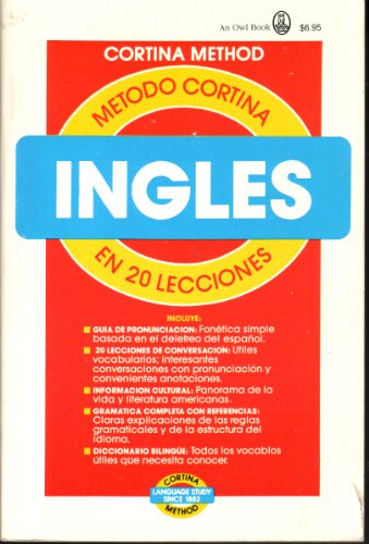 9780832701016: Ingl Es En 20 Lecciones: Curso Para Aprender El Ingl Es Sin Maestro y Para USO Escolar, Con UN Sistema Simplificado De Pronunciaci on Fon Etica