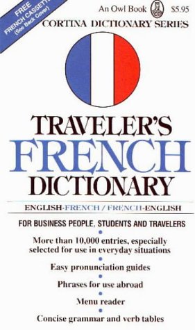 9780832707223: Traveler's French Dictionary: English-French/French-English