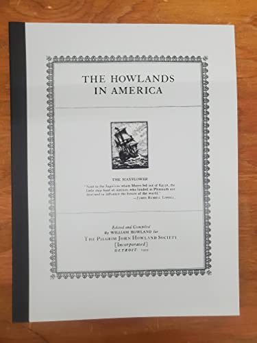 Beispielbild fr The Howlands in America zum Verkauf von Books Unplugged