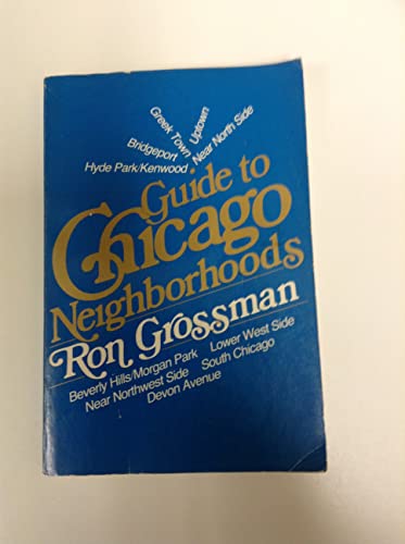 Stock image for Guide to Chicago neighborhoods for sale by Solr Books