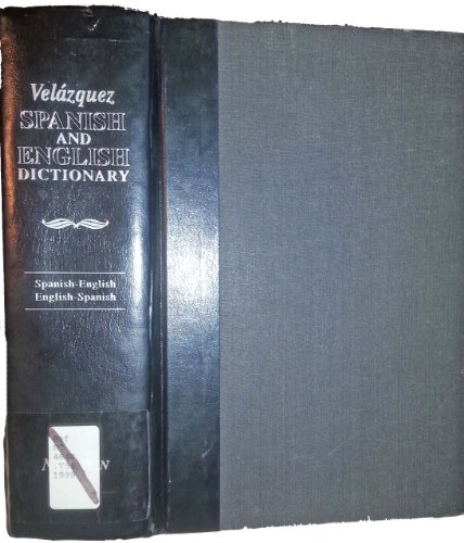Beispielbild fr Velazquez Spanish/English Dictionary zum Verkauf von ThriftBooks-Dallas