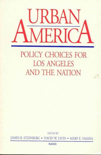 Imagen de archivo de Urban America. Policy Choices for Los Angeles and the Nation a la venta por Bookworm Books