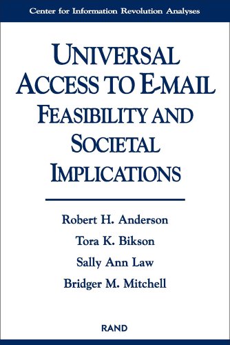 9780833023315: Universal Access to E-Mail: Feasibility and Societal Implications
