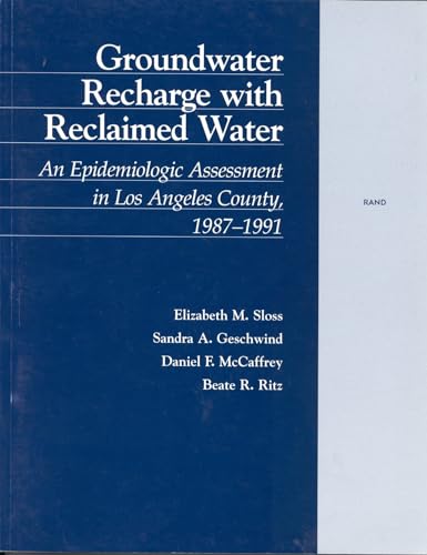 Stock image for Groundwater Recharge with Reclaimed Water for sale by Kennys Bookshop and Art Galleries Ltd.