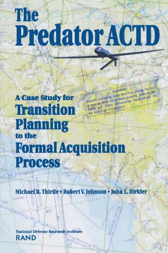 Stock image for The Predator Actd: A Case Study for Transition Planning to the Formal Acquisition Process for sale by Revaluation Books