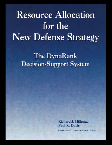 Stock image for Resource Allocation for the New Defense Strategy: The Dynarank Decision Support System for sale by Revaluation Books