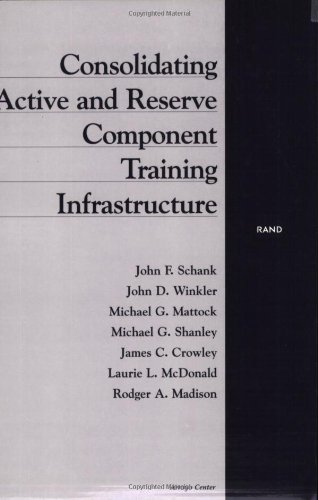 Stock image for Consolidating Active and Reserve Component Training Infrastructure (Rand Monograph Report) for sale by Half Price Books Inc.