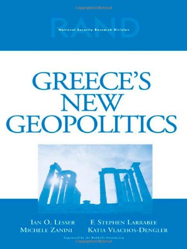 Beispielbild fr Greece's New Geopolitics zum Verkauf von Buchpark