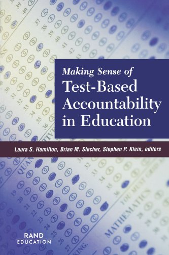 Making Sense of Test-Based Accountability in Education 2002 (9780833031617) by Hamilton, Laura