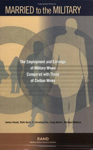 Stock image for Married to the Military: The Employment and Earnings of Military Wives Compared with Those of Civilian Wives for sale by Bookmonger.Ltd