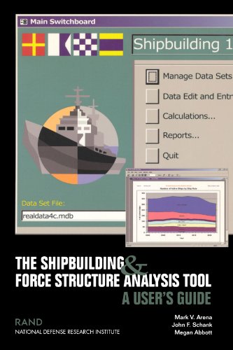 Imagen de archivo de The Shipbuilding & Force Structure Analysis Tool: A User's Guide a la venta por Tiber Books