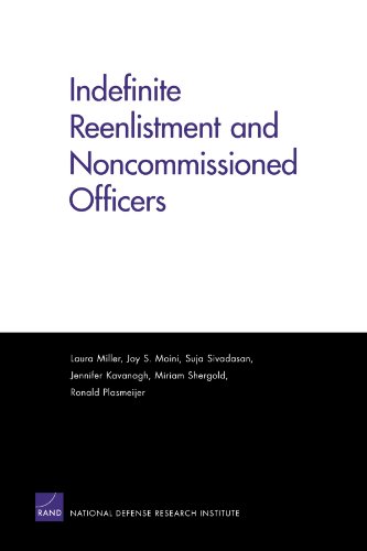 Imagen de archivo de Indefinite Reenlistment and Noncommissioned Officers a la venta por PAPPINFUSS Books