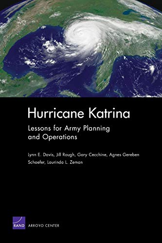 Imagen de archivo de Hurricane Katrina: Lessons for Army Planning and Operations a la venta por Revaluation Books