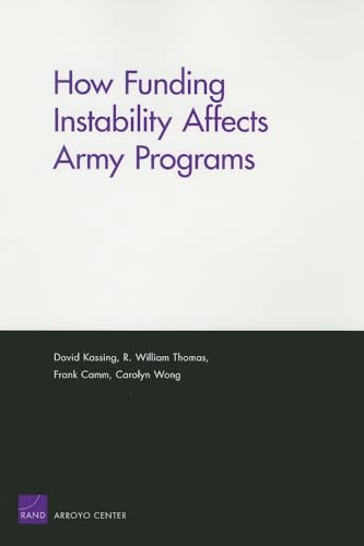 Stock image for How Funding Instability Affects Army Programs for sale by Bookmonger.Ltd