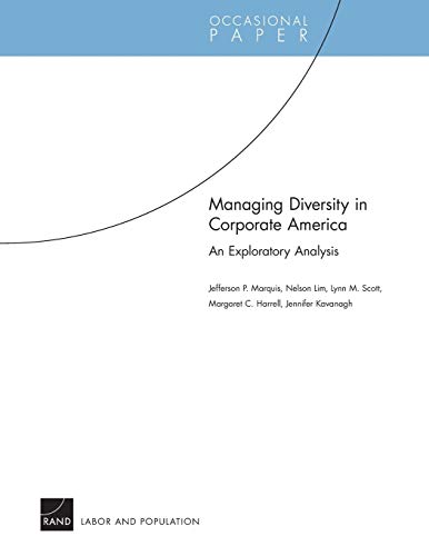 9780833043054: Managing Diversity in Corporate America: An Exploratory Analysis: An Exploratory Analysis (Occasional Paper)