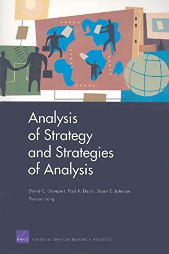 Imagen de archivo de Analysis of Strategy and Strategies of Analysis (NEW!!) a la venta por BookHolders