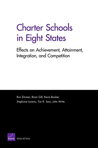 Stock image for Charter Schools in Eight States: Effects on Achievement, Attainment, Integration, and Competition for sale by Open Books