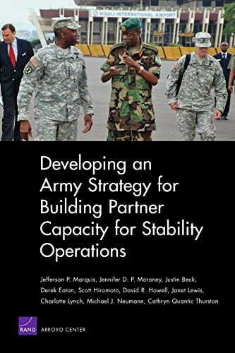 9780833049544: Developing an Army Strategy for Building Partner Capacity for Stability Operations