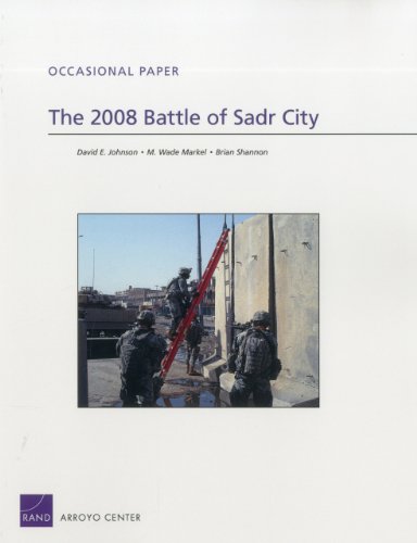 Stock image for 2008 Battle Of Sadr City for sale by Kennys Bookshop and Art Galleries Ltd.