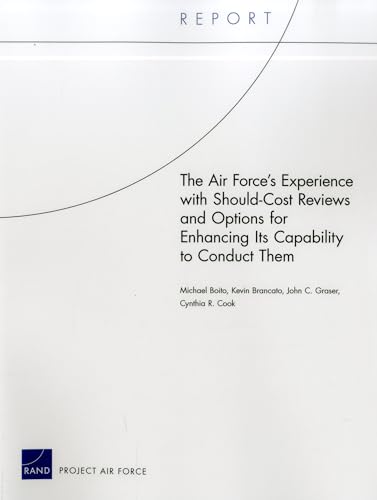 9780833060273: TR-1184-AF The Air Force's Experience with Should-Cost Reviews and Options