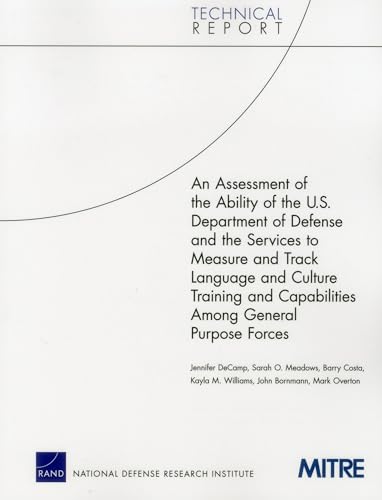 Stock image for ASSESSMENT OF THE ABILITY OF THE US DEPA Format: Paperback for sale by INDOO