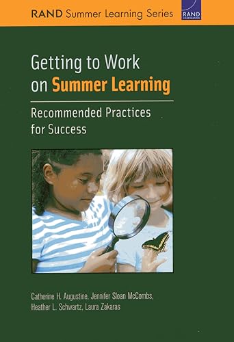 Imagen de archivo de Getting to Work on Summer Learning: Recommended Practices for Success a la venta por Revaluation Books
