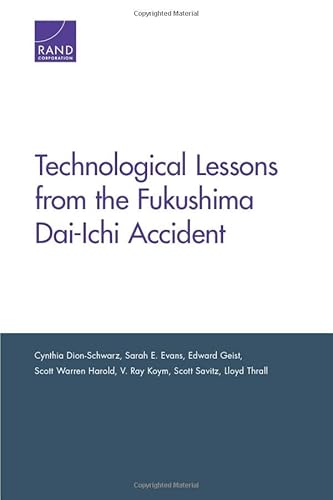 9780833088277: Technological Lessons from the Fukushima Dai-Ichi Accident