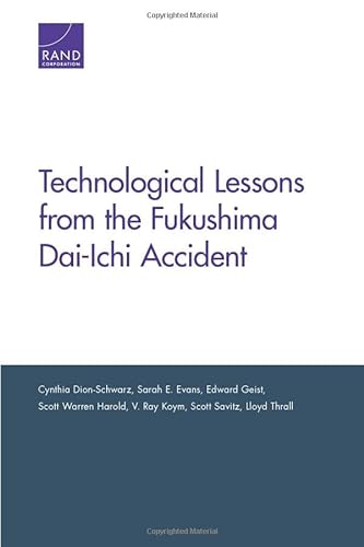 Imagen de archivo de Technological Lessons from the Fukushima Dai-ichi Accident a la venta por Revaluation Books