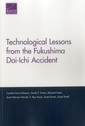9780833088277: Technological Lessons from the Fukushima Dai-Ichi Accident