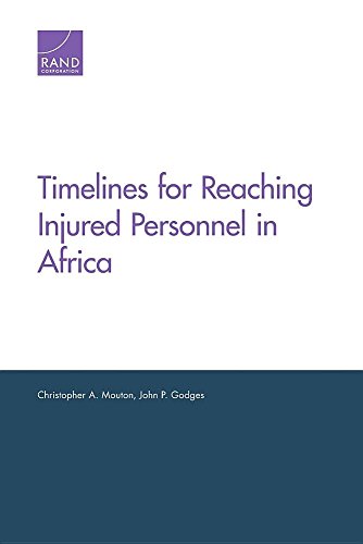 Beispielbild fr Timelines for Reaching Injured Personnel in Africa zum Verkauf von PBShop.store US