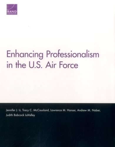 9780833097002: Enhancing Professionalism in the U.S. Air Force