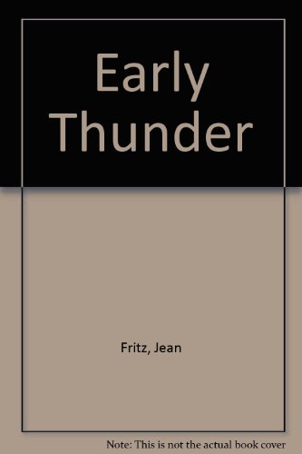 Early Thunder (9780833508607) by Jean Fritz