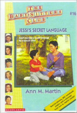 Jessi's Secret Language (By-Ann Matthews Martin)