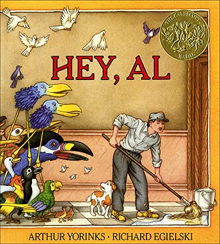 Beispielbild fr Hey, Al (Turtleback School & Library Binding Edition) zum Verkauf von HPB Inc.