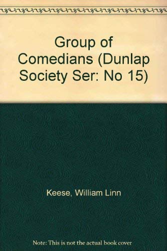 Stock image for A Group of Comedians for sale by Zubal-Books, Since 1961