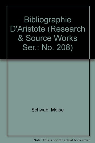 9780833731777: Bibliographie D'Aristote