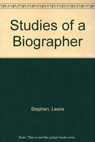 9780833733948: Studies of a Biographer