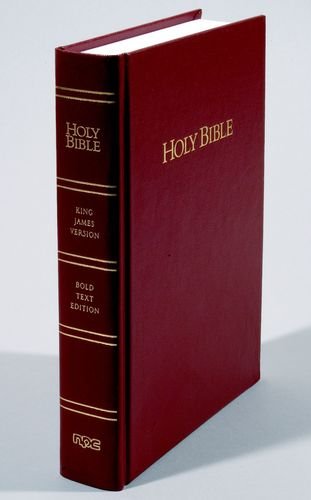 9780834003484: Boldtext Pew Bible: King James Version, Burgundy Imitation Leather