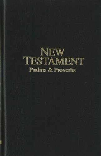 9780834004511: New Testament Psalms & Proverbs: King James Version, Black, Imitation Leather