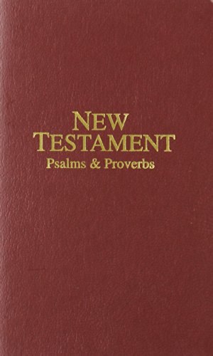 9780834004528: Vest-Pocket New Testament: King James Version, Burgunday Imitation Leather, Psalms & Proverbs