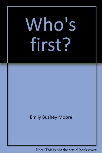 Stock image for Who's first?: Christian stewardship for juniors for sale by Basement Seller 101