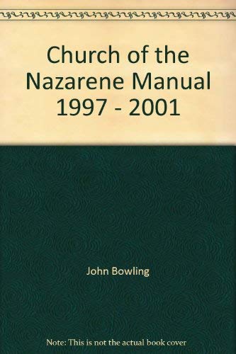 Beispielbild fr Church of the Nazarene Manual 1997 - 2001 zum Verkauf von HPB-Ruby