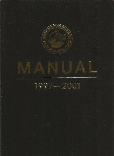 9780834116900: Church of the Nazarene Manual 1997-2001