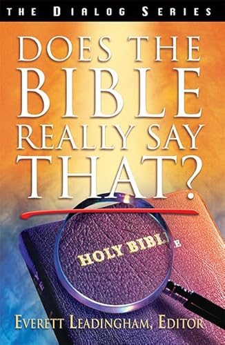 Beispielbild fr Does the Bible Really Say That? zum Verkauf von BooksRun